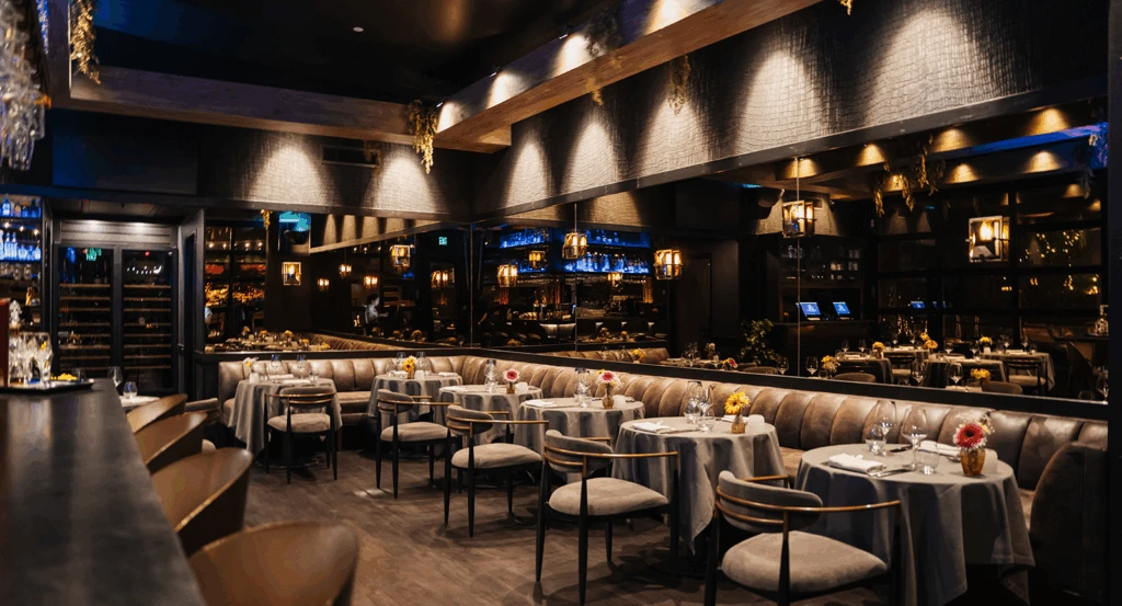 The interior of Forty1 Restaurant at Ambiente.