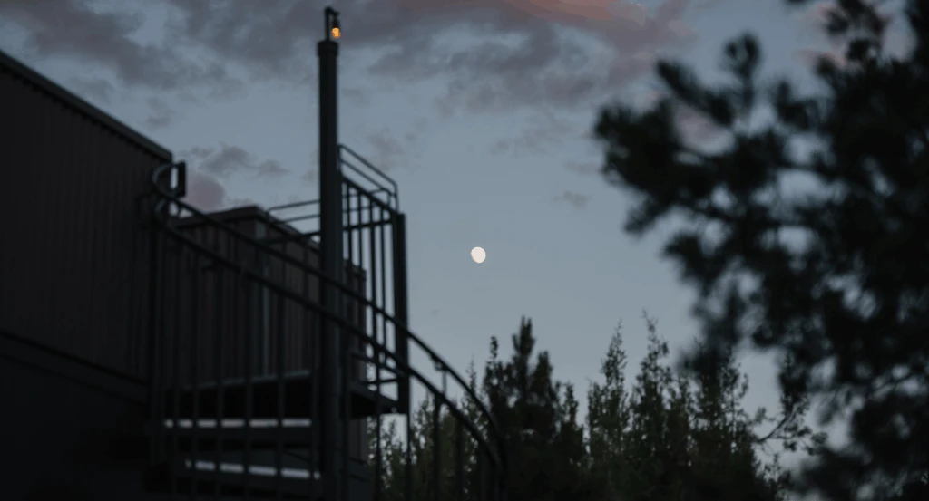 View of the Sedona night sky