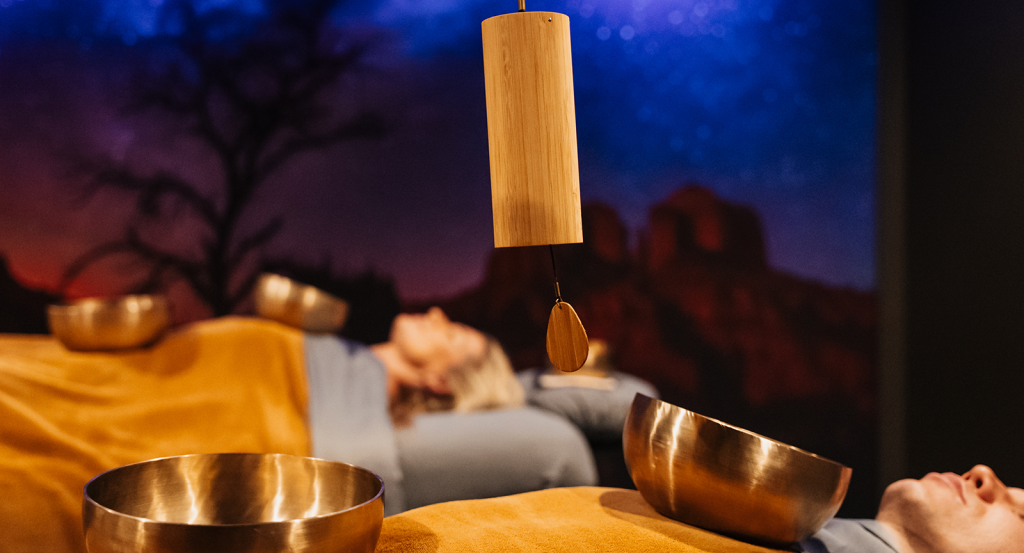 Sedona resort and spa sound bath treatment