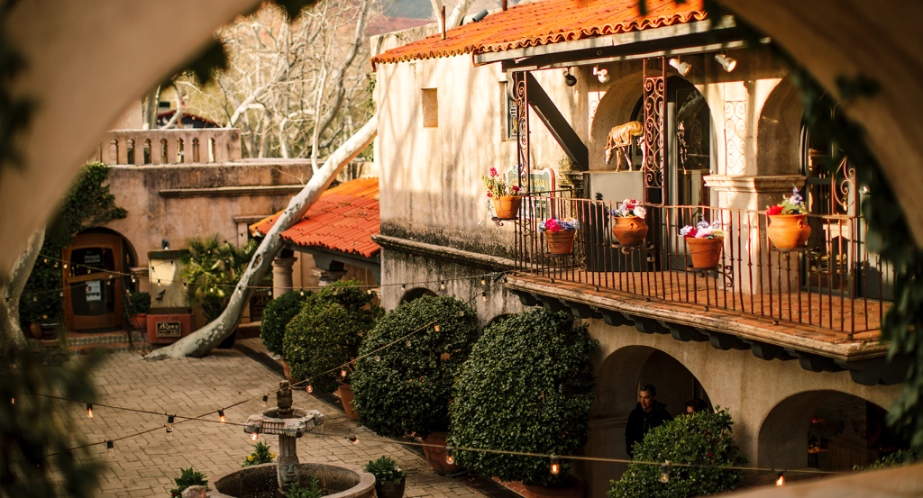 Tlaquepaque Village, filled with Sedona art galleries