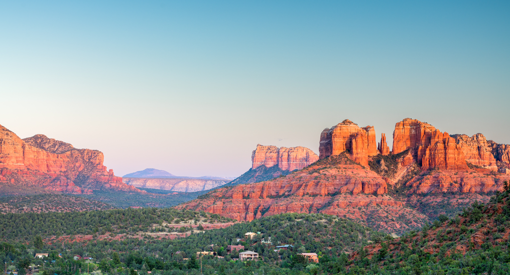 red rock views from Airport Mesa in Sedona
