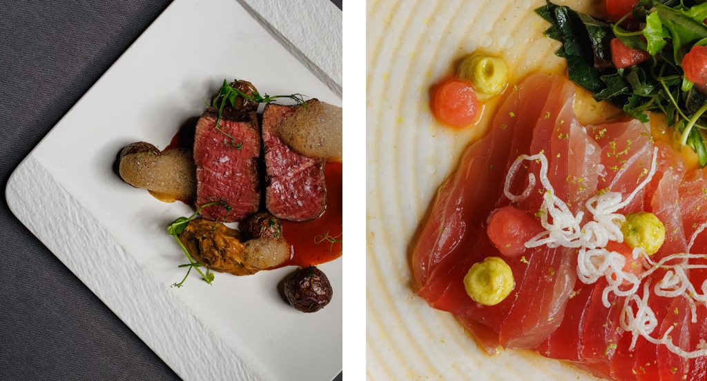 Two decadent dinner options served at Forty1, one of the best restaurants in Sedona